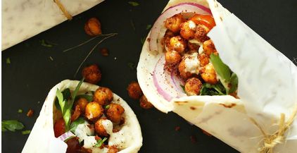 AMAZING-30-minute-HEALTHY-Chickpea-Shawarma-Wraps-with-a-simple-Garlic-Dill-Sauce-An-easy-weeknight-vegan-plantbased-meal-healthy-recipe-mediterranean-minimalistbaker