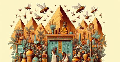 سر الذهب السائل...تراث النحل والأمجاد الفرعونية وعجائب مصر القديمة في عسل النحل