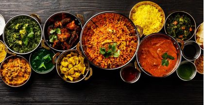 مائدة من المطبخ الهندي