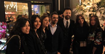 نجوم الفن مع احمد فهمي في إفتتاح مطعمه