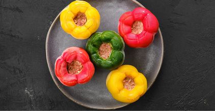 bell-pepper-stuffed-with-meat-and-rice-- البوبلانو - بوبلانو - محشي أمريكي-utc
