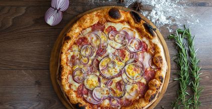 طريقة عمل بيتزا الباربكيو وبيتزا الجمبري