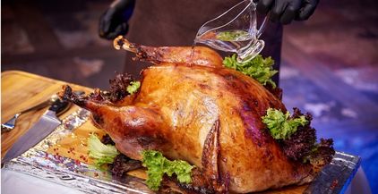 roasted-turkey- الديك الرومي